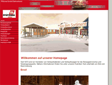 Tablet Screenshot of pfuetzner-gmbh.de